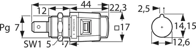 ESD 498 / BL SCHÜTZINGER Polklemmen Bild 2