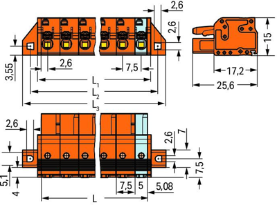 2231-702/031-000 WAGO PCB Connection Systems Image 2