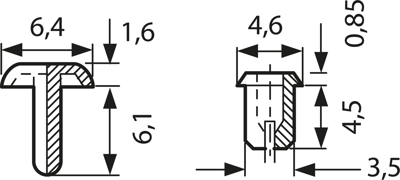 10006400 Fischer Elektronik Halbleiterfassungen, Halterungen Bild 2