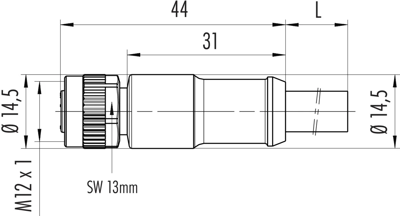 77 0690 0000 50703-0200 binder Sensor-Aktor Kabel Bild 2