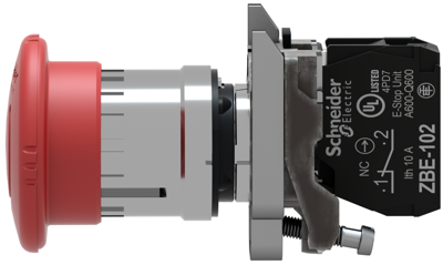 XB4BS8442 Schneider Electric Emergency Stop Image 3