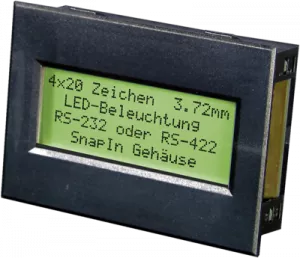 EA SER204-92HNLE DISPLAY VISIONS LCD-Module