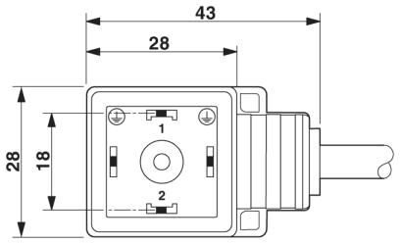 1402985 Phoenix Contact Sensor-Aktor Kabel Bild 2