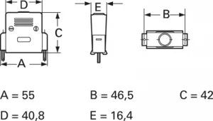 AGP 25 G-ME Assmann WSW D-Sub Housings