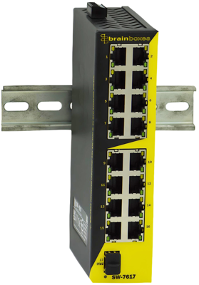 SW-7617 BRAINBOXES ETHERNET-Switches Bild 1