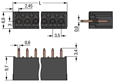 714-133 WAGO PCB Connection Systems Image 2