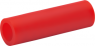 Stoßverbinder mit Isolation, 0,5-1,0 mm², rot, 17 mm