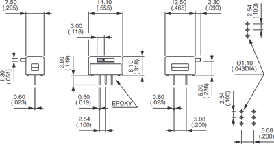 25336NA APEM Slide Switches and Coding Switches Image 2