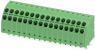 Leiterplattenklemme, 16-polig, RM 3.5 mm, 0,2-1,5 mm², 13.5 A, Federklemmanschluss, grün, 1725094