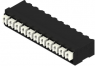 Leiterplattenklemme, 11-polig, RM 3.81 mm, 0,13-1,5 mm², 12 A, Federklemmanschluss, schwarz, 1869450000