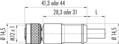 77 3530 0000 50712-0200 binder Sensor-Aktor Kabel Bild 2