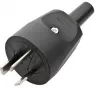 Netzstecker, Australien, 10 A/250 V, schwarz