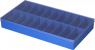 Sortimentskasten, blau, (L x B x T) 288 x 157 x 38 mm, V9-25ST/2-1-8-1