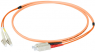 LWL-Patchkabel, LC-Duplex auf SC-Duplex, 0.5 m, OM2, Multimode 50/125 µm