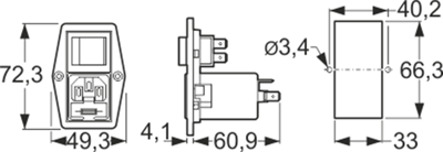 BVB01/Z0000/10 BULGIN Device Connectors Image 2