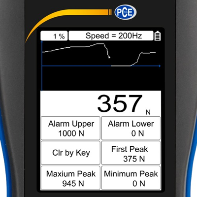 PCE-DFG NF 1K PCE Instruments Zug, Druck und Kraft Messgeräte Bild 3