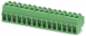 Leiterplattenklemme, 15-polig, RM 3.5 mm, 0,2-1,5 mm², 6 A, Schraubanschluss, grün, 1984293
