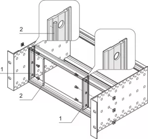 24560-280 SCHROFF Gehäusezubehör