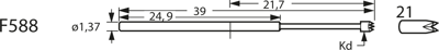 F58821S076L180 Feinmetall Prüfstifte Bild 3