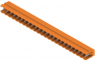 Stiftleiste, 24-polig, RM 5 mm, abgewinkelt, orange, 1571340000