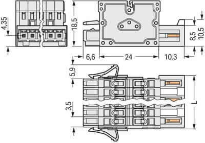 734-371/037-000 WAGO Connecting Blocks Image 2