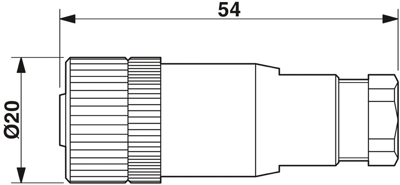 1681486 Phoenix Contact Sensor-Aktor Rundsteckverbinder Bild 2