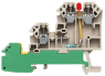 Initiator-, Aktor-Reihenklemme, Schraubanschluss, 0,5-4,0 mm², 17.5 A, 0.8 kV, dunkelbeige, 1783600000