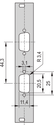 30118-336 SCHROFF Gehäusezubehör