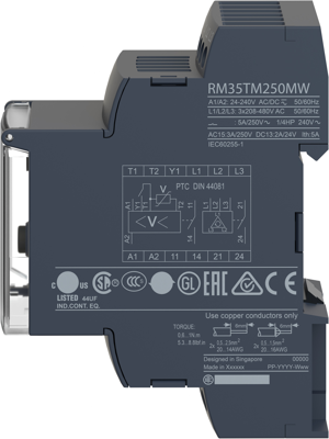 RM35TM250MW Schneider Electric Überwachungsrelais Bild 3