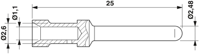 1273667 Phoenix Contact Crimp Contacts Image 2