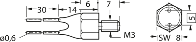 B57045K0102K000 TDK (EPCOS) NTC Thermistors Image 2