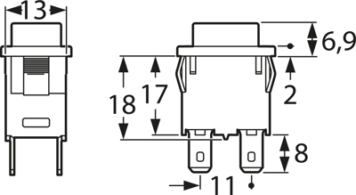 1683.1201 Marquardt Pushbutton Switches Image 2