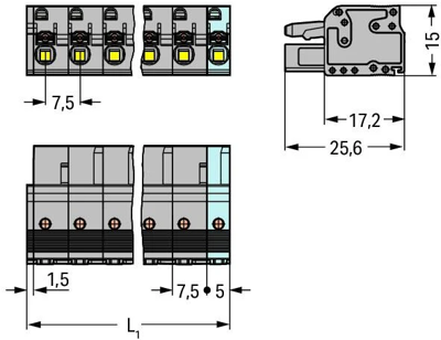 2231-208/026-000 WAGO PCB Connection Systems Image 2