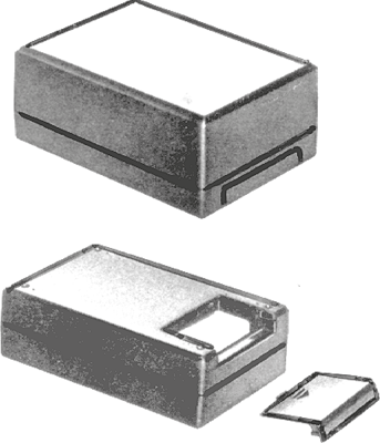 780 B.9 SCHWARZ Teko Kleingehäuse und Modulgehäuse