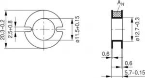 B65940B0000T001 TDK (EPCOS) Spulenkörper