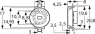 Rotationsdämpfer 0,30 Ncm ±0,10, grün, 171 13 030