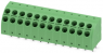 Leiterplattenklemme, 12-polig, RM 5 mm, 0,2-2,5 mm², 24 A, Federklemmanschluss, grün, 1725432