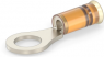 Unisolierter Ringkabelschuh, 0,26-1,65 mm², AWG 22 bis 16, 5 mm, orange