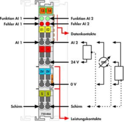 750-466/000-003 WAGO Analog Modules Image 2