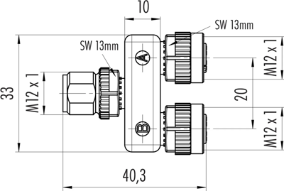 79 5210 00 05 binder Sensor-Aktor Adapter Bild 2