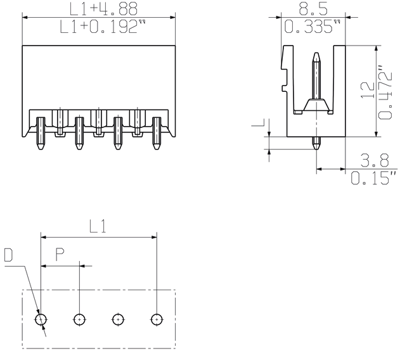 1146320000 Weidmüller PCB Connection Systems Image 3