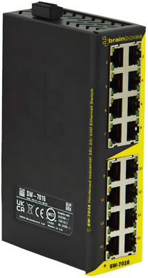 SW-7016 BRAINBOXES ETHERNET-Switches Bild 4