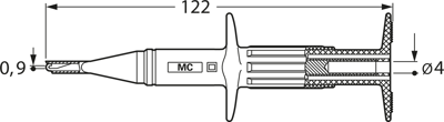 66.9116-22 Stäubli Electrical Connectors Abgreifklemmen