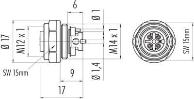 99 3432 351 04 binder Sensor-Actuator Connectors Image 2