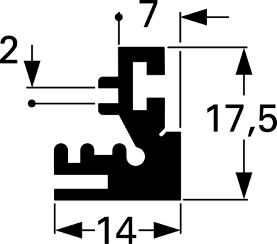 10035844 Fischer Elektronik Gehäusezubehör