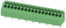 Leiterplattenklemme, 17-polig, RM 3.5 mm, 0,2-1,5 mm², 8 A, Federklemmanschluss, grün, 1985344