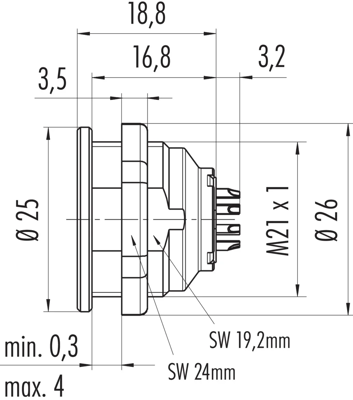 09 4840 00 14 binder Other Circular Connectors Image 2