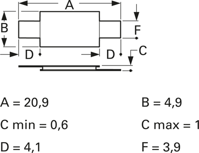 MF-LR260 Bourns Electronics GmbH Rückstellende PTC-Sicherungen Bild 2