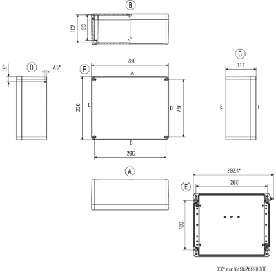 1329770000 Weidmüller General Purpose Enclosures Image 2