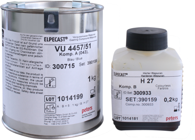 VU4457/51 A+B 1,2 KG Lackwerke Peters Sealants, Potting Compounds